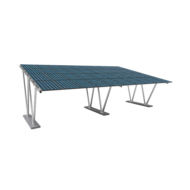 Carport PV -montering