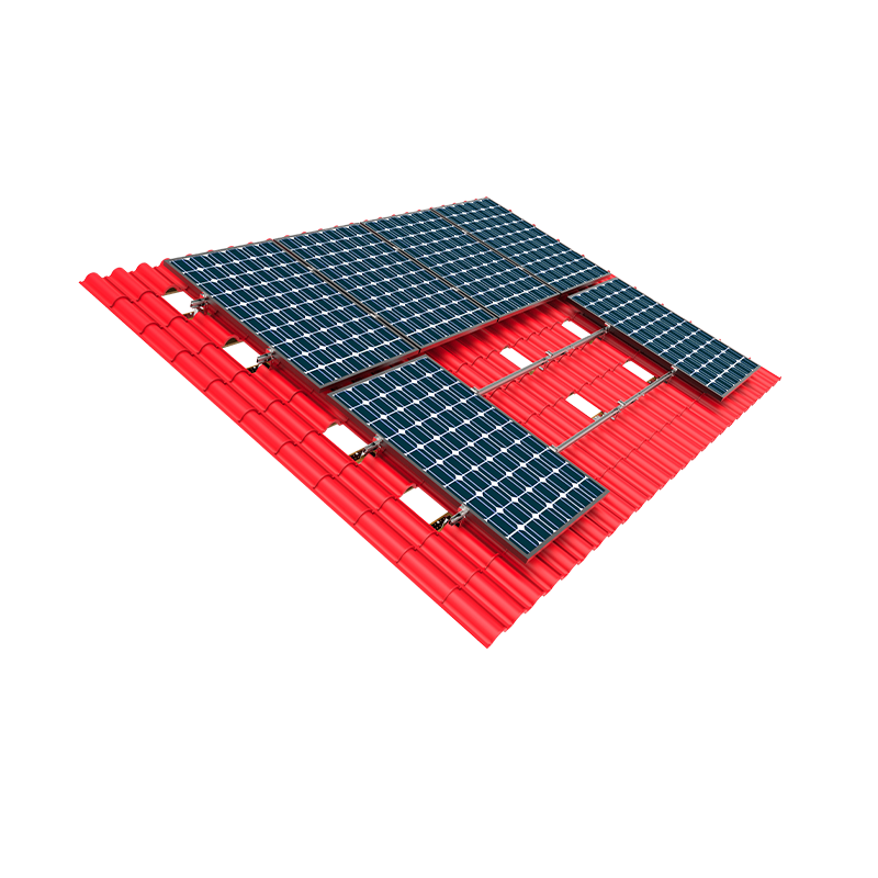 Kakeltak PV -montering